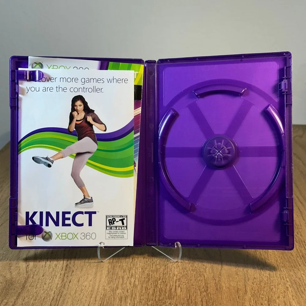Microsoft Dance Central 2 Xbox 360 Purple Case and Manual Only No Game Good